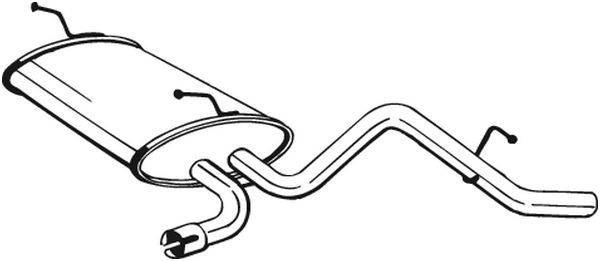 Bosal Achterdemper 141-007