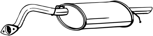 Bosal Achterdemper 141-195