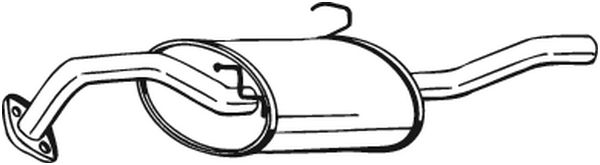 Bosal Achterdemper 142-727