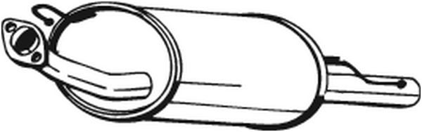 Bosal Achterdemper 145-341