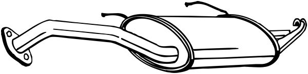 Bosal Achterdemper 145-389