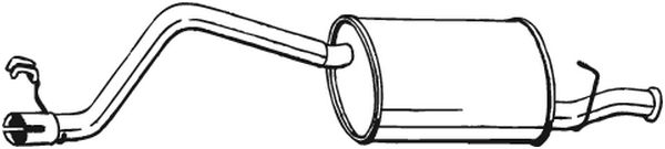 Bosal Achterdemper 148-035