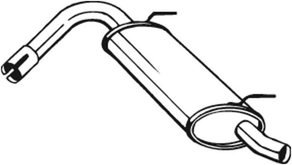 Bosal Achterdemper 148-135