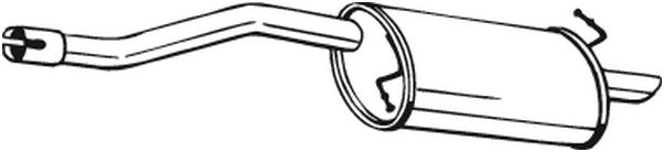 Bosal Achterdemper 154-123