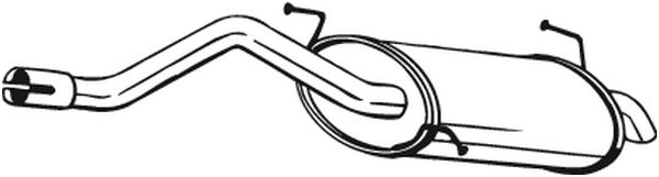 Bosal Achterdemper 154-191