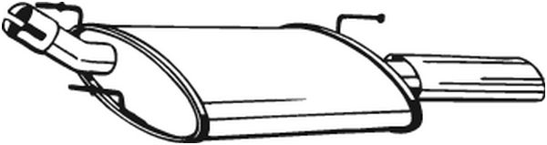 Bosal Achterdemper 154-327