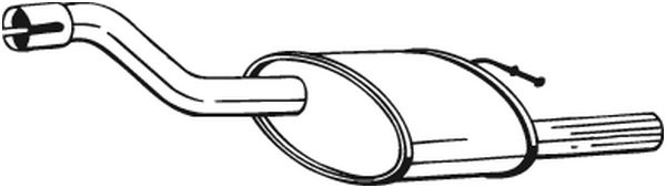 Bosal Achterdemper 154-373