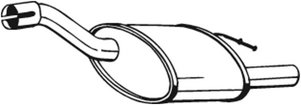 Bosal Achterdemper 154-357