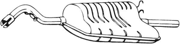 Bosal Achterdemper 154-537