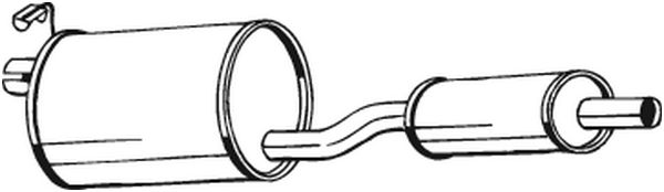 Bosal Middendemper 155-245