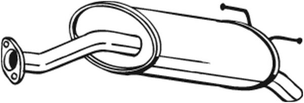 Bosal Achterdemper 163-393