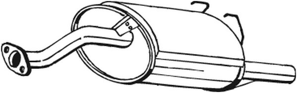 Bosal Achterdemper 163-729