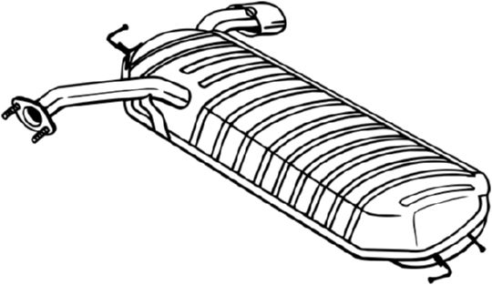 Bosal Achterdemper 165-069