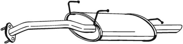 Bosal Achterdemper 165-259