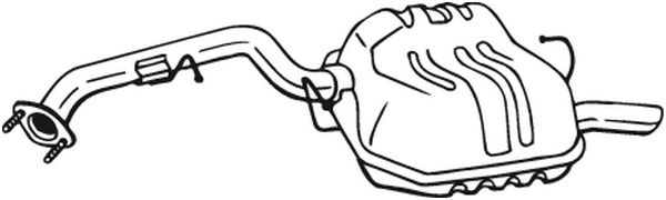 Bosal Achterdemper 171-025