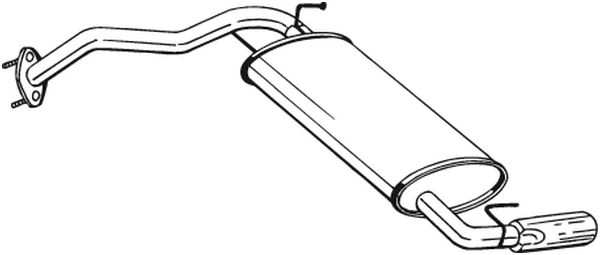 Bosal Achterdemper 171-253