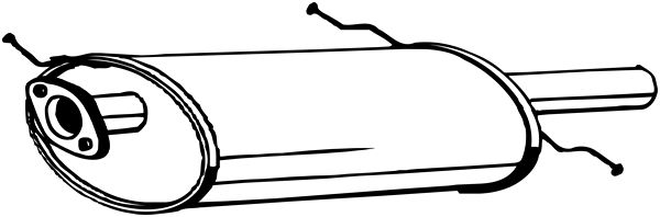 Bosal Achterdemper 171-257