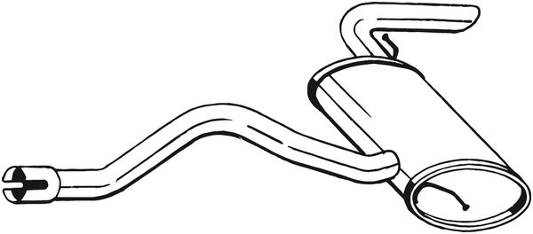 Bosal Achterdemper 175-431