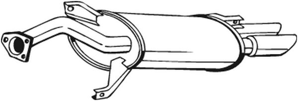 Bosal Achterdemper 177-243
