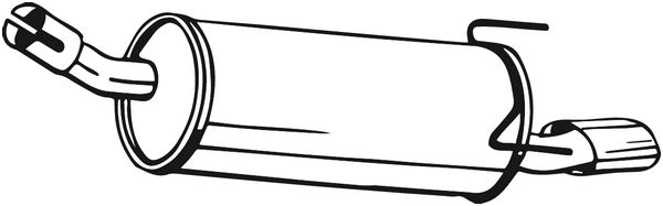 Bosal Achterdemper 185-133