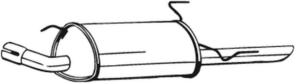 Bosal Achterdemper 185-405