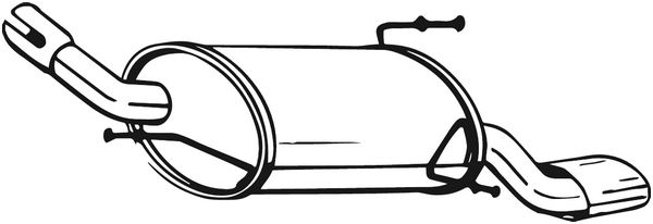 Bosal Achterdemper 185-617