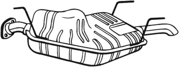 Bosal Achterdemper 185-629