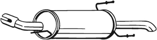 Bosal Achterdemper 185-445