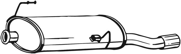 Bosal Achterdemper 190-013