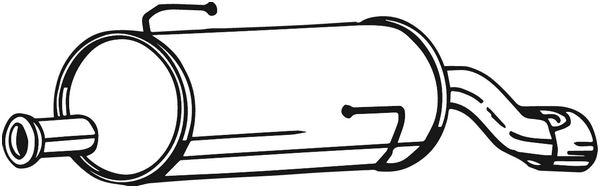 Bosal Achterdemper 190-155