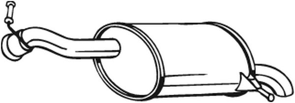 Bosal Achterdemper 190-025
