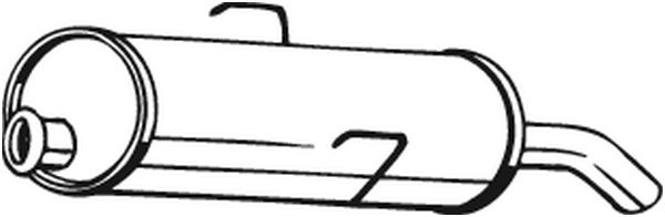 Bosal Achterdemper 190-893