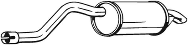 Bosal Achterdemper 200-083