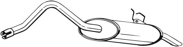 Bosal Achterdemper 200-259