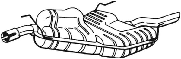 Bosal Achterdemper 215-219