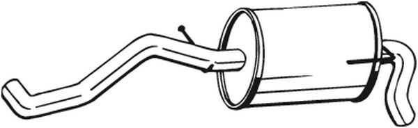 Bosal Achterdemper 227-473