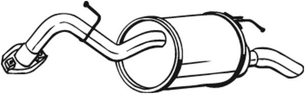 Bosal Achterdemper 228-057