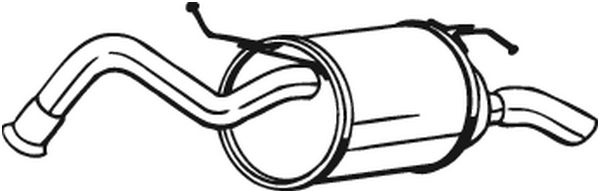 Bosal Achterdemper 228-053