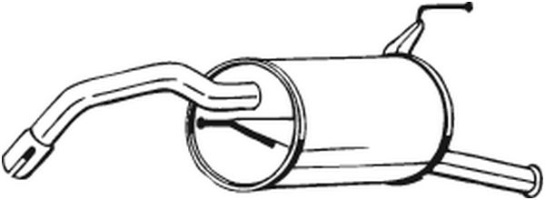 Bosal Achterdemper 228-145