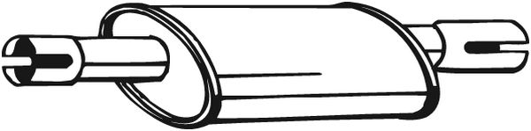 Bosal Middendemper 228-251