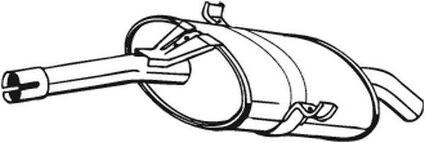 Bosal Achterdemper 228-331