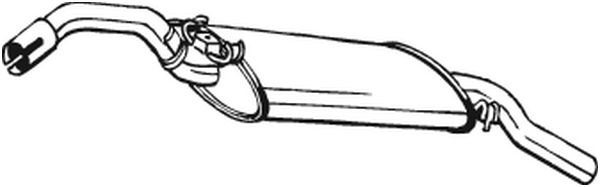 Bosal Achterdemper 233-563