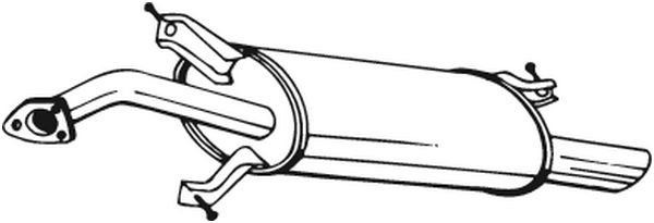 Bosal Achterdemper 235-165