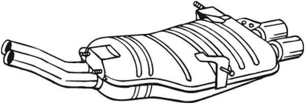 Bosal Achterdemper 247-531