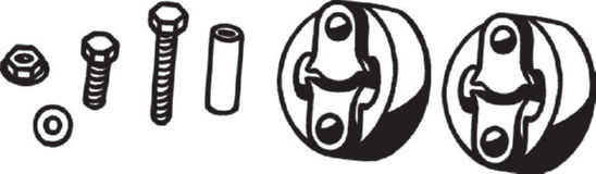 Bosal Ophangrubber 254-010