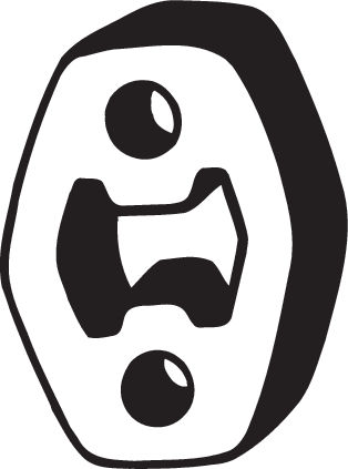 Bosal Ophangrubber 255-047