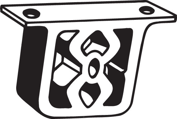 Bosal Ophangrubber 255-078