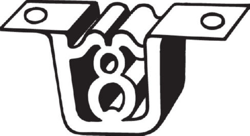 Bosal Ophangrubber 255-077