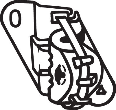 Bosal Ophangrubber 255-172