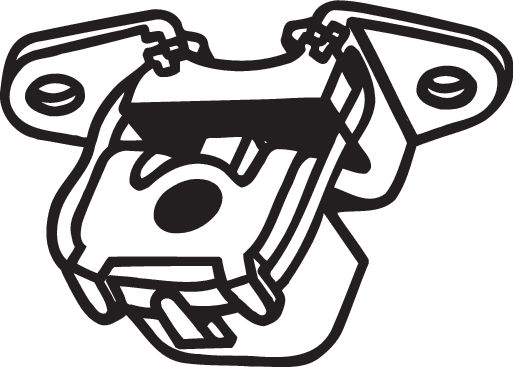 Bosal Ophangrubber 255-548